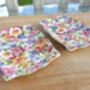 Set Of Two Handmade Soap Dishes In Olde England Chintz Design, thumbnail 2 of 7