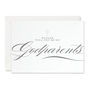 Script 'Will You Be My Godparents?' Card, thumbnail 1 of 4