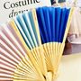 Personalised Silk Hand Fan Various Colours, thumbnail 1 of 12