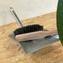 Personalised Steel Dustpan And Brush, thumbnail 4 of 5