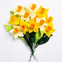 A Dozen Daffodils Felt Craft Kit, thumbnail 4 of 7