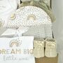 Dream Big Little One New Baby Gift Set Hamper, thumbnail 4 of 6