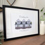 Personalised House Portrait Print, thumbnail 1 of 4
