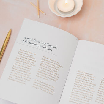 Habit Notes Journal | 12 Week Undated Habit Tracking Wellness Journal With Daily And Weekly Habit Trackers, Self Reflection, Goal Setting, 3 of 8