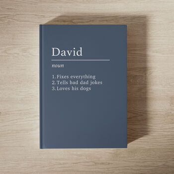 Personalised Name Notebook, 2 of 7