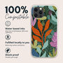 Tropical Leaves Biodegradable Phone Case, thumbnail 5 of 8