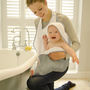 Personalised Cuddledry 'Handsfree' Hooded Baby Towel, thumbnail 1 of 7