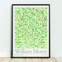 Willow Bough Print By William Morris, Floral Art, thumbnail 1 of 6