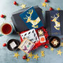 'Reindeer' Festive Brownies, Coffee And Tea Letterbox, thumbnail 2 of 2