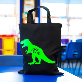 Personalised Dinosaur Children's Lunch Bag, 2 of 5