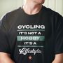 Personalised Hobby Lifestyle Men's T Shirt, thumbnail 2 of 3