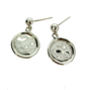 Sterling Silver Or Gold Bottle Top Earrings, thumbnail 3 of 4