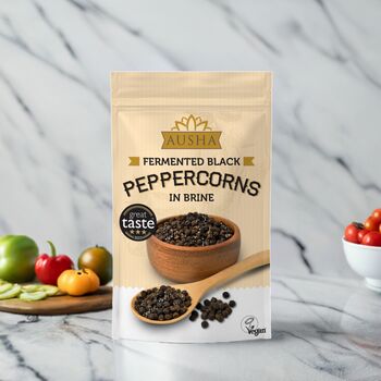 Ausha Black Peppercorns Fermented 200g Great Taste Award, 11 of 12