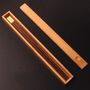 Wooden Chopsticks Rest Set With Engraving And Bamboo Box, thumbnail 3 of 5