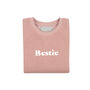 Faded Blush 'Bestie' Sweatshirt, thumbnail 1 of 2