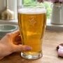 Personalised Engraved Pint Glass For 18th Birthday Gift, thumbnail 3 of 11