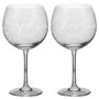 Set Of Two Personalised Gin Glasses Gift, thumbnail 2 of 6