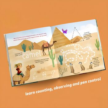 Personalised Nature Activity Book For Kids, 3 of 9