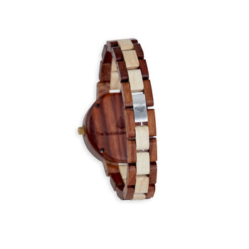 The Hazel: Handmade Natural Wood Wristwatch, 3 of 8