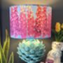 Dancing Lupins Floral Lampshade, thumbnail 1 of 8
