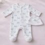 New Baby Boy Polar Bear Swaddle Gift Box, thumbnail 4 of 8