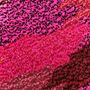 Handmade Tufted Pink, Purple, Peach Red Rug, thumbnail 8 of 12