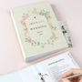 Personalised Floral Watercolour Wedding Planner, thumbnail 2 of 12