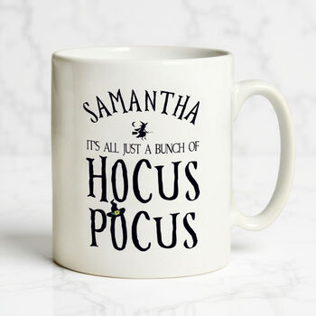 Personalised Halloween Hocus Pocus Mug, 5 of 6