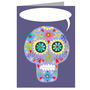Personalised Day Of The Dead Skull Card, thumbnail 4 of 6