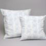 Pichola Floral Pattern Cushion Cover In French Grey, thumbnail 6 of 7