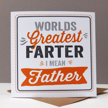 Farter Funny Father Card, 4 of 5