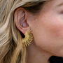 Sunray Earring In Gold/Silver, thumbnail 2 of 5