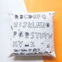 'Abc Song' Nursery Cushion Cover, thumbnail 2 of 4