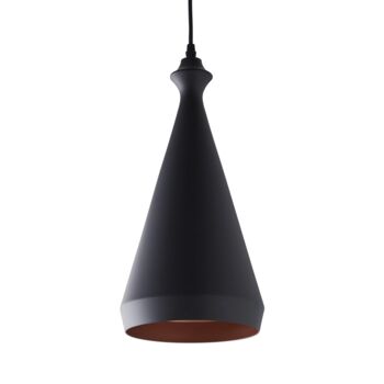 Black And Copper Hanging Pendant Light, 2 of 2