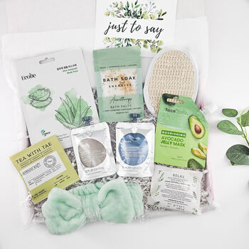 Stress Relief Spa Pamper Gift Box – Relaxation And Self Care Hamper, Mother’s Day Gifts, Birthday Gift For Her, 2 of 11