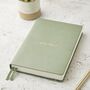 Daily Planner Book Sage Green, thumbnail 6 of 8