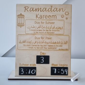 Editable Ramadan Calendar, 2 of 4