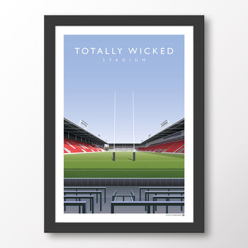 St Helens Totally Wicked Stadium Poster, 7 of 7