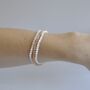 Dainty Peach Moonstone Crystal Bracelet For Fresh Starts And Confidence, thumbnail 4 of 6