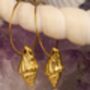 Ocean Hypoallergenic + Waterproof Fresh Water Pearl 18k Gold Plated Titanium, thumbnail 3 of 5