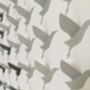 Hand Crafted Framed 3D Flying Bird Paper Original Art, thumbnail 4 of 7