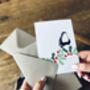 Robin Christmas Card, thumbnail 2 of 2