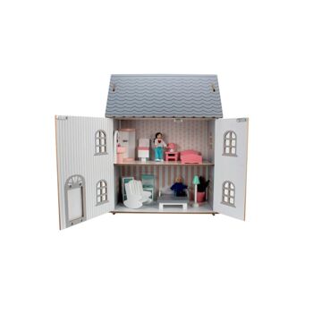 Personalised Dolls House With Dolls And Furniture, 4 of 6