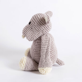 Andy Hippo Knitting Kit, 6 of 11