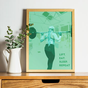 Fitness Print : Gift For Gym Lover, 3 of 4