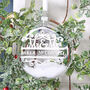 Personalised Couple Christmas Tree Bauble, thumbnail 7 of 9