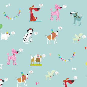 Dog Wrapping Paper Two Sheets, 2 of 4