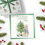 Peter Rabbit Christmas Card, thumbnail 2 of 6