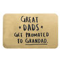 'Great Dads Get Promoted To Grandad' Wallet Card, thumbnail 6 of 11
