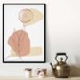 Framed Abstract Art, Colour Block ,Cut Outs Print, thumbnail 2 of 6
